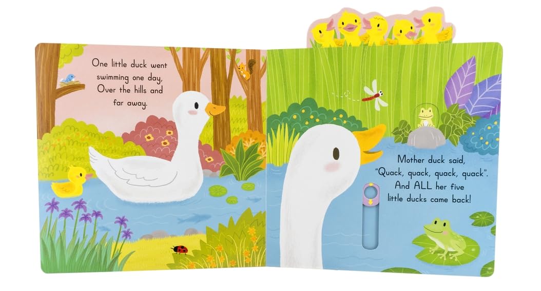 Five Little Ducks (Slide Board Book)