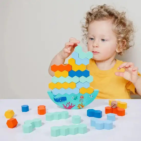 Jenga Wooden Balancing Toy for Kids – Educational Block Game