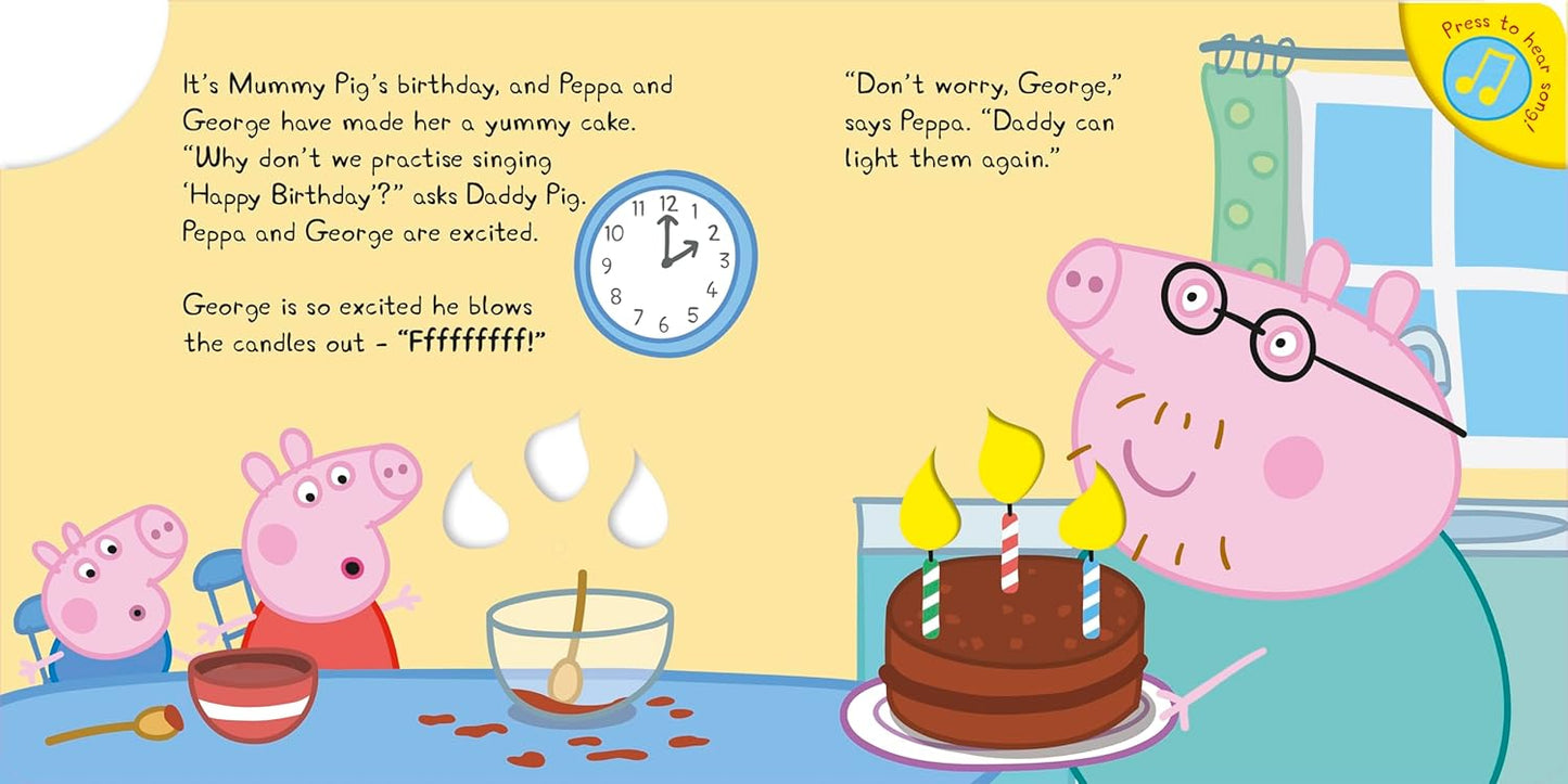 Peppa Pig Happy Birthday! (Board Music Book)