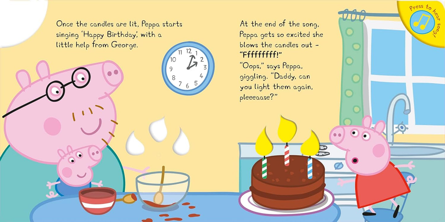 Peppa Pig Happy Birthday! (Board Music Book)