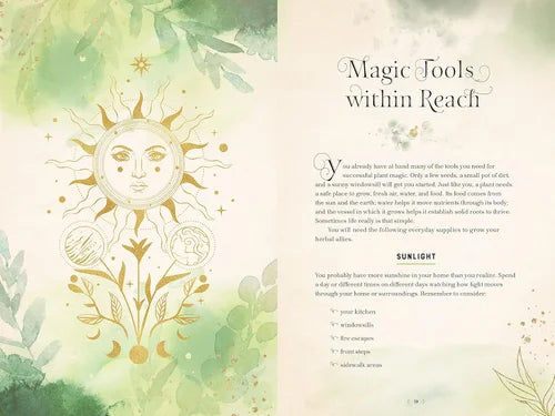 Herbal Magic Journal: Spells, Rituals, and Writing Prompts