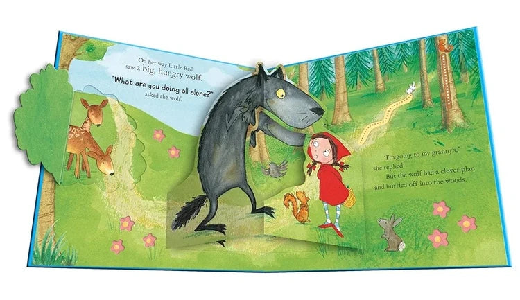 Little Red Riding Hood with Pop-Up Fairy Tale, Flaps and More!