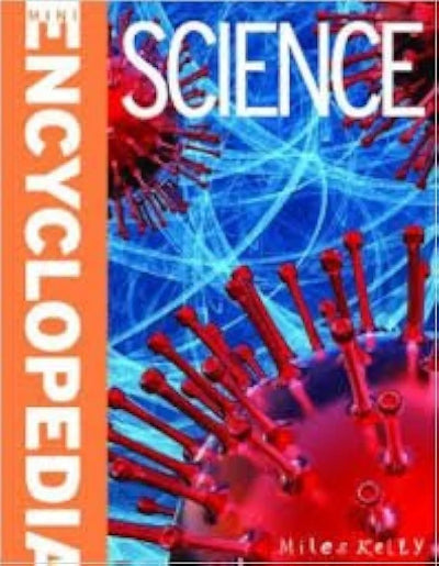 Cover of the Mini Encyclodedia - Science book featuring a colorful design with illustrations and the title prominently displayed.