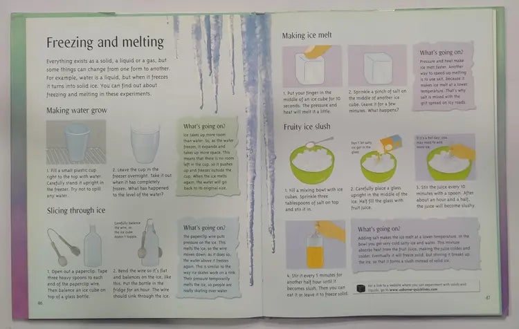 Usborne 100 Science Experiments Book by Books alert