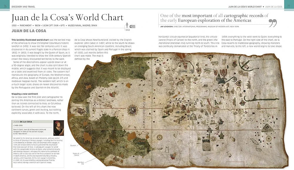 Smithsonian Great MAPS the Worls's Masterpieces explored and explained (Paper Cover)