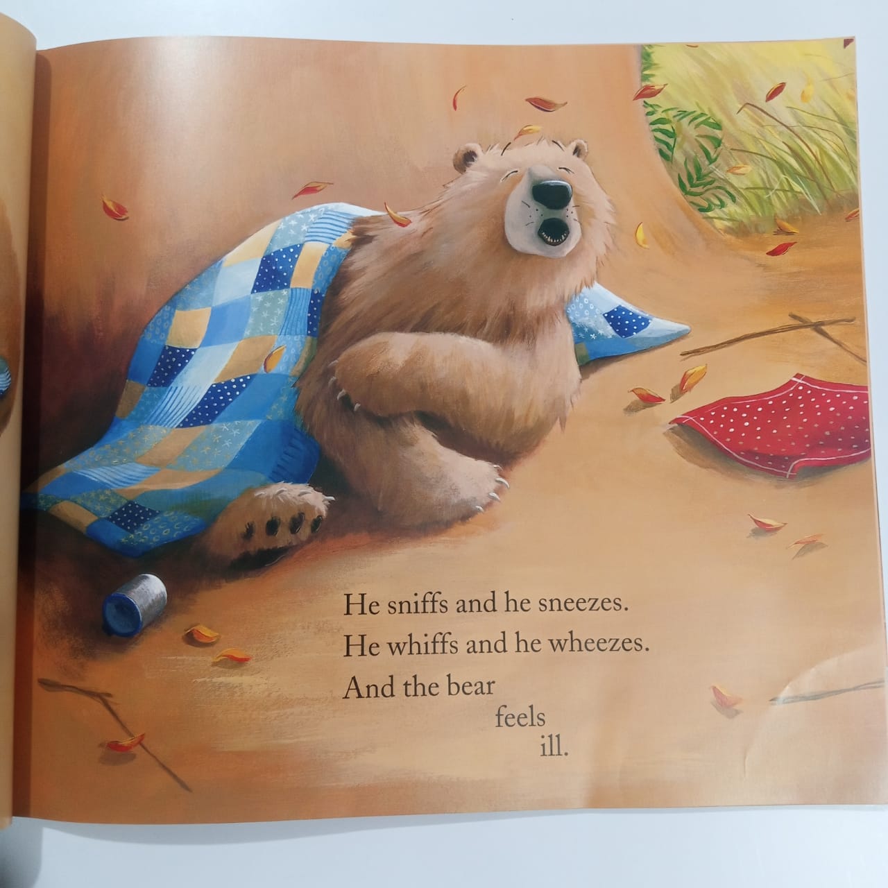 Bear Feels ill (Preloved)