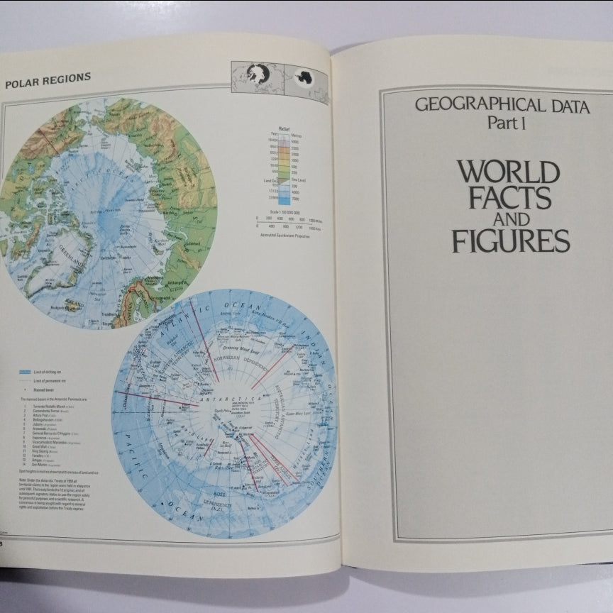 Collins ATLAS of the World (Preloved)
