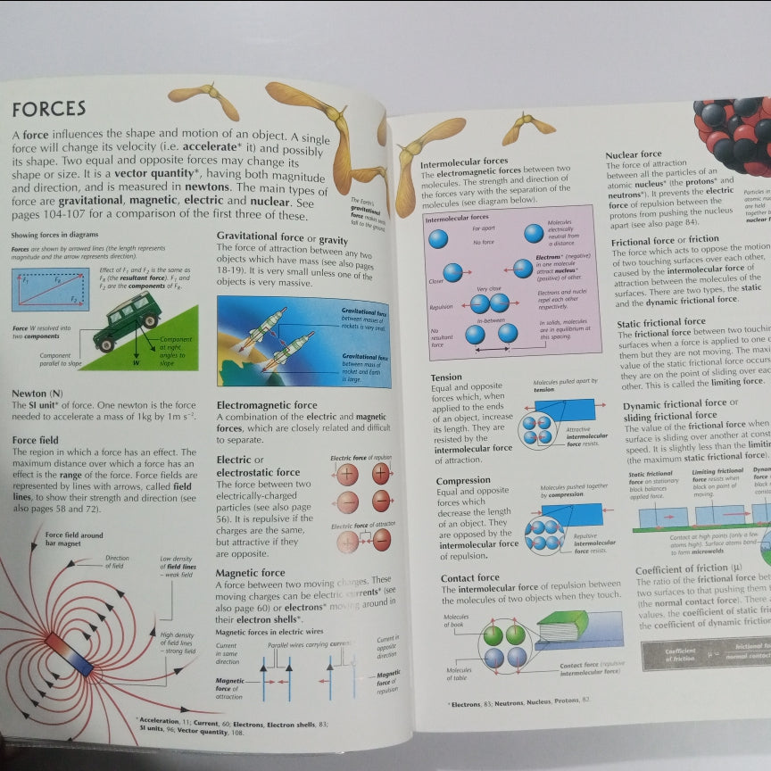 The Usborne illustrared Dictionary of Science (Preloved)