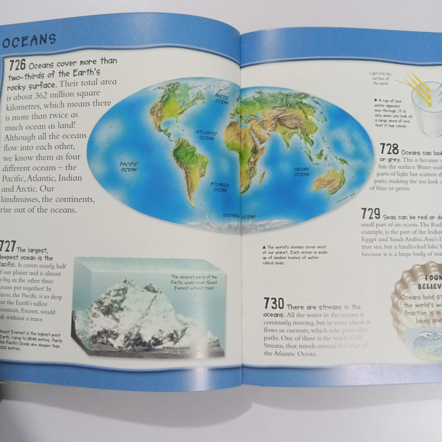 Miles Kelly Over 1000 Fantastic Earth Facts (Preloved)