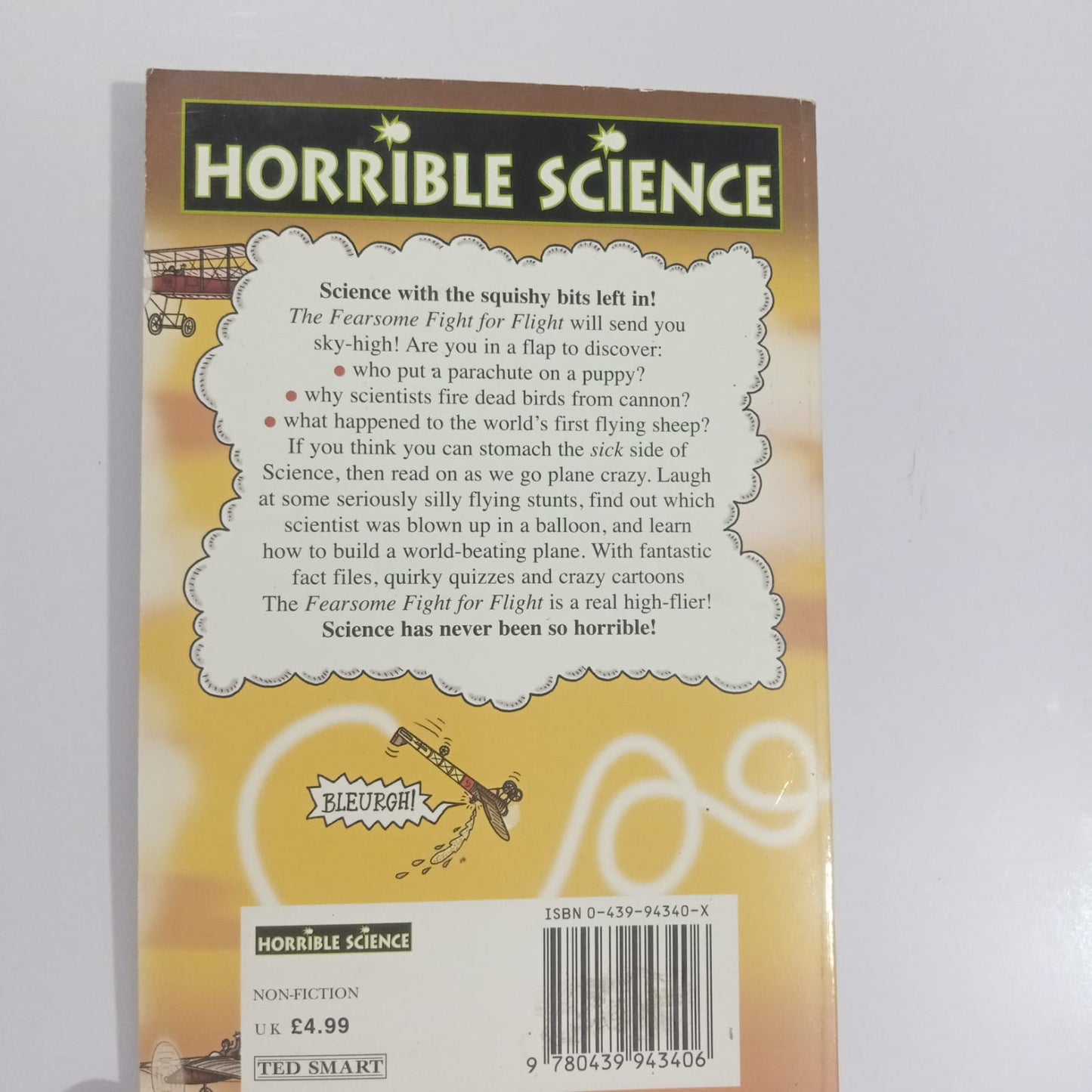 Horrible Science Flight (Preloved)