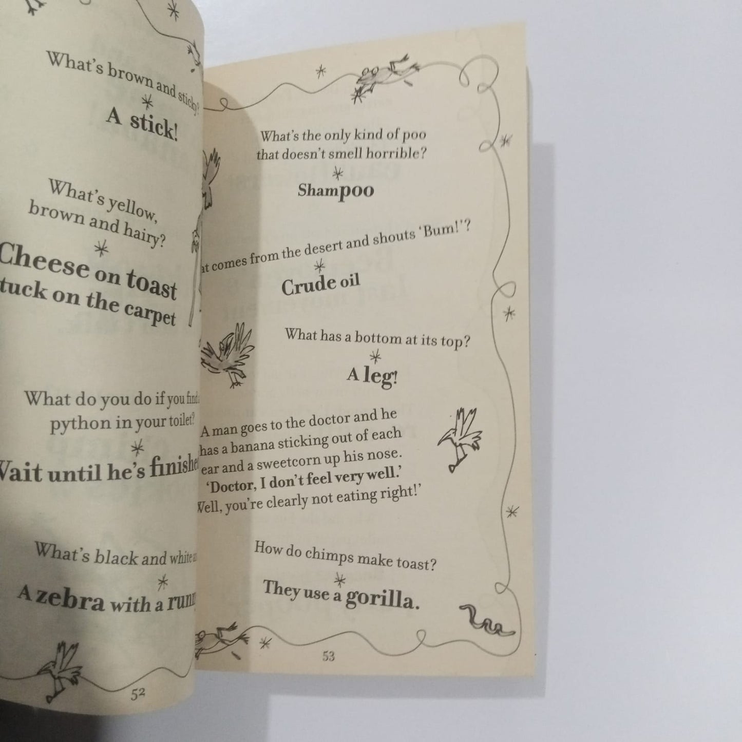 Roald Dahl Marvellous Joke Book (Preloved)