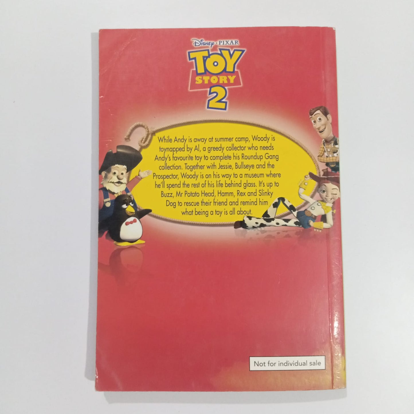 Disney . Pixar Toy Story 2 Book of the Film (Preloved)