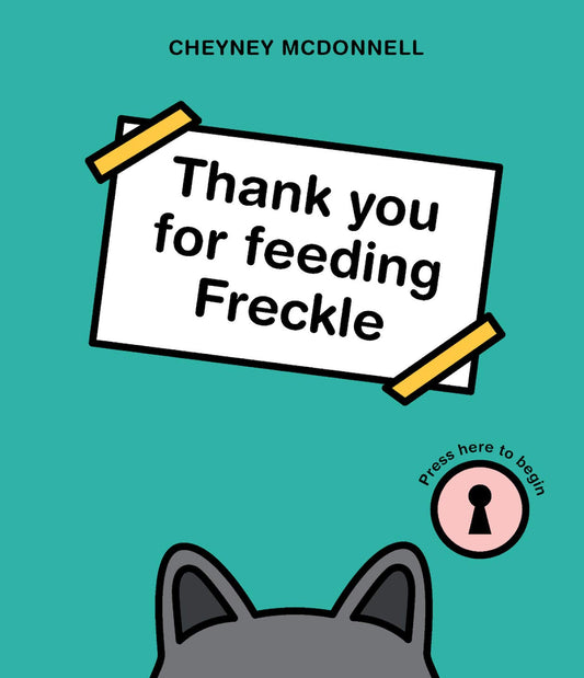Thank You For Feeding Freckle (Hard cover) Flap Book