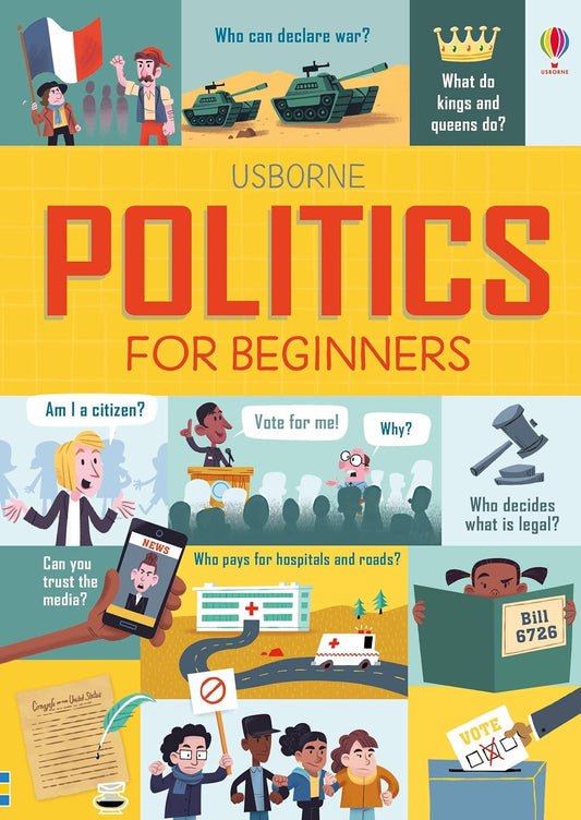 Usborne Politics For Beginners (Hardcover)