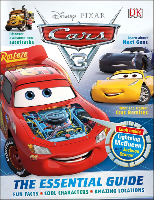 Disney Pixar Cars 3 The Essential Guide (Hardcover)