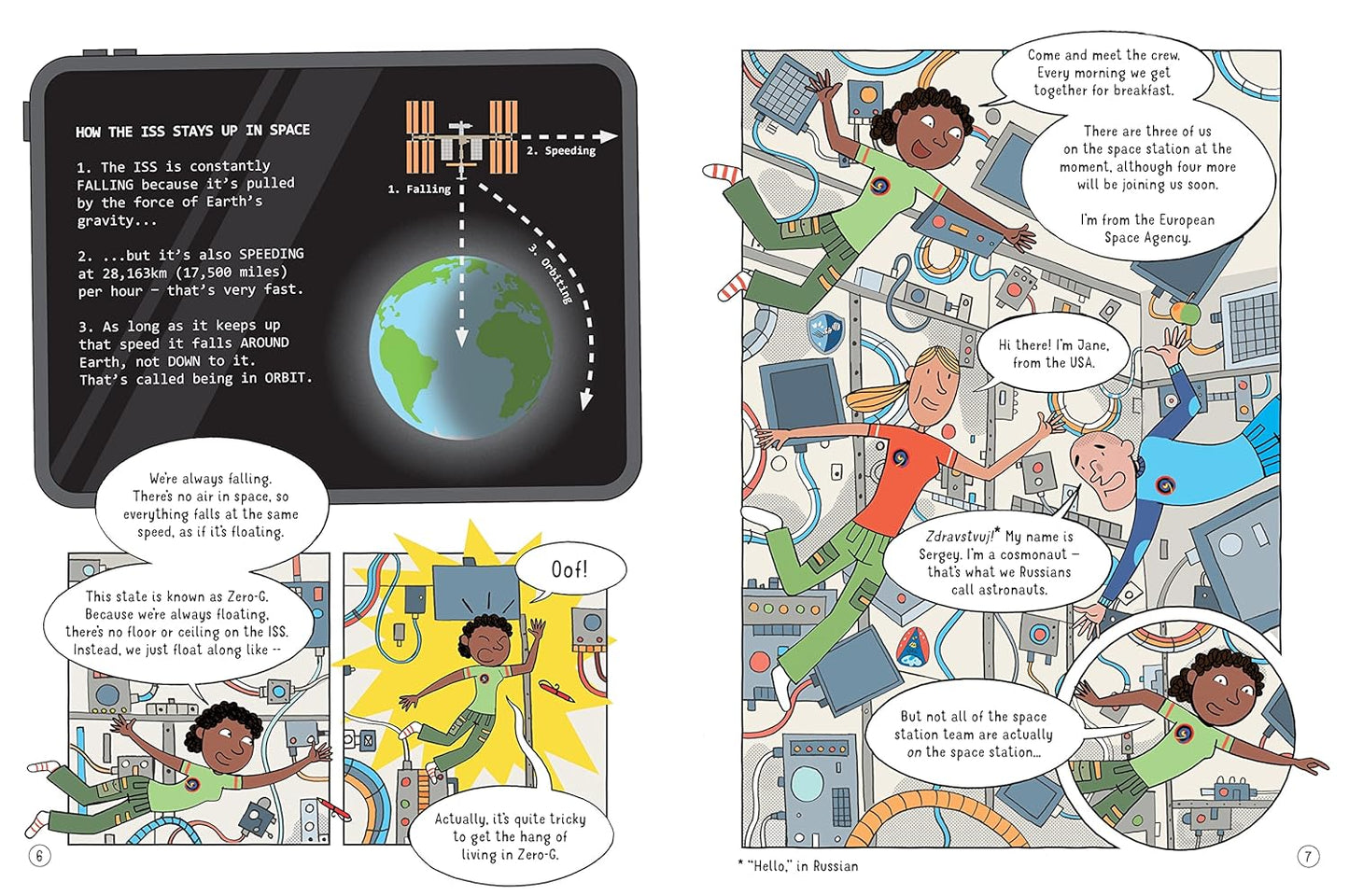 Usborne 24 Hours In Space (Paperback Preloved)