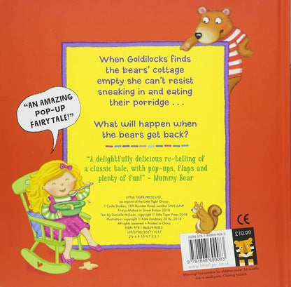 Goldilocks and the Three Bears For Pop-Up Fairy Tale Book for Kids by Books alert
