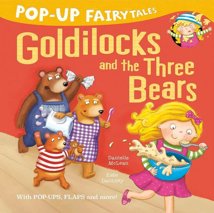 Goldilocks and the Three Bears – Pop-Up Fairy Tale Book for Kids