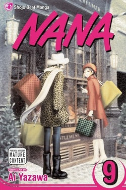 Cover of 'Nana' manga with two characters walking in a city street.