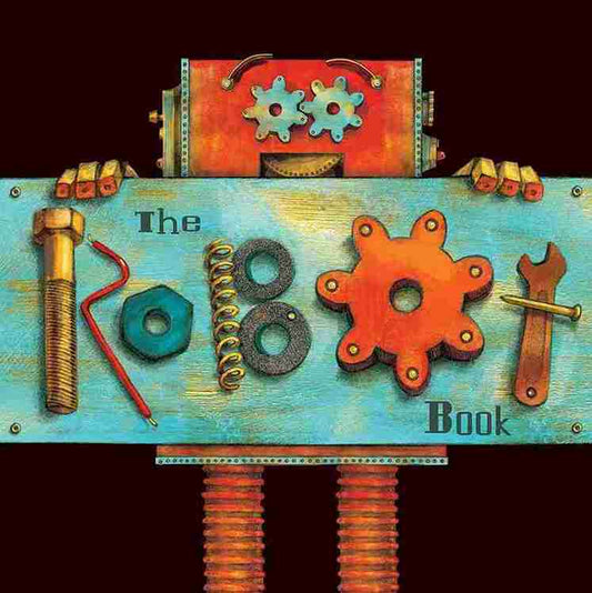 Book cover with mechanical design elements and text 'The Book of 8'.