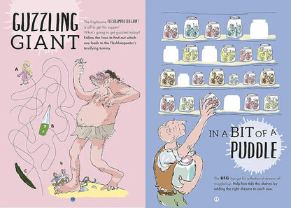 The BFG's Gloriumptious Sticker Activity Book
