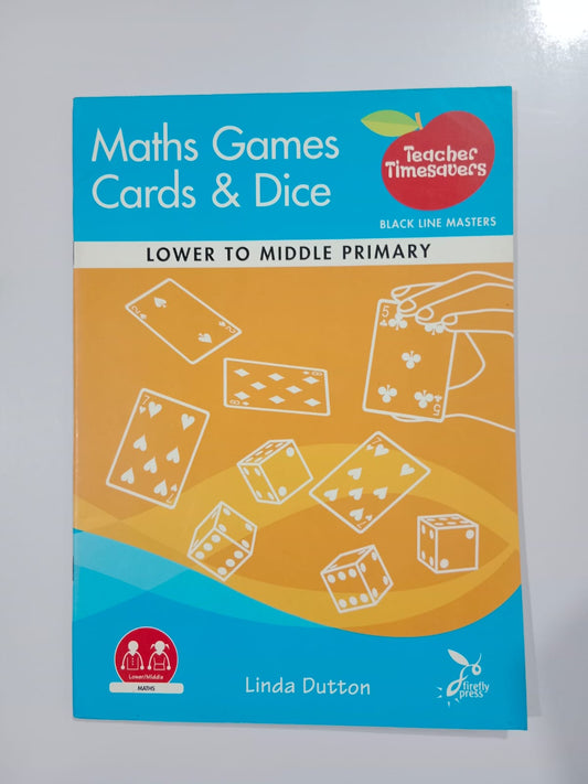 Maths Game Card & Dice
