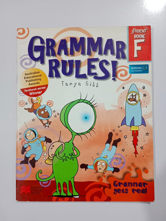 Grammar Rules F (Paper Cover)