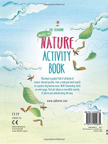 The Usborne Write in Nature Activity Book (Paper Cover)