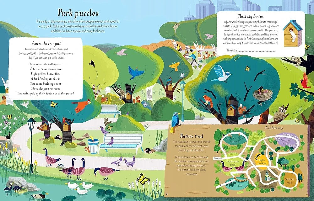 The Usborne Write in Nature Activity Book (Paper Cover)