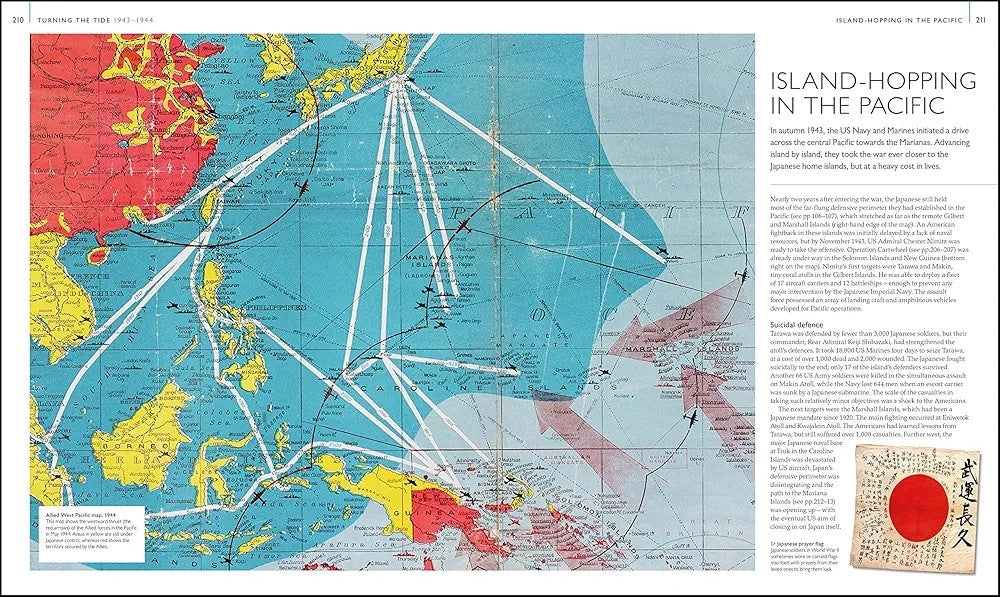 Smithsonian World War II Map By Map (Paper Cover)