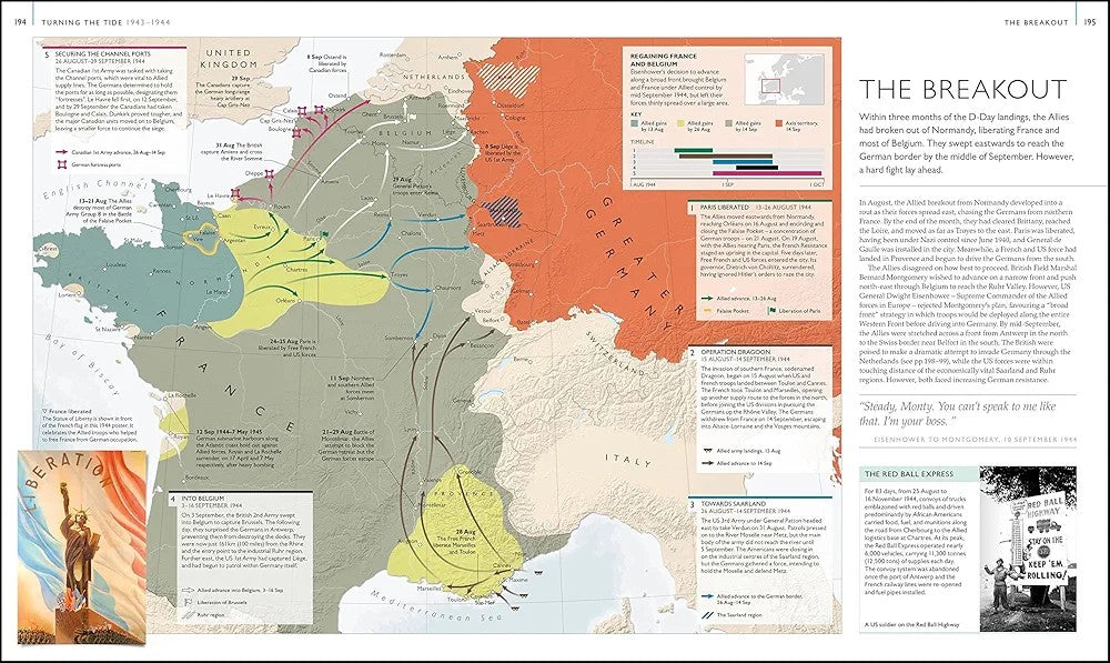 Smithsonian World War II Map By Map (Paper Cover)