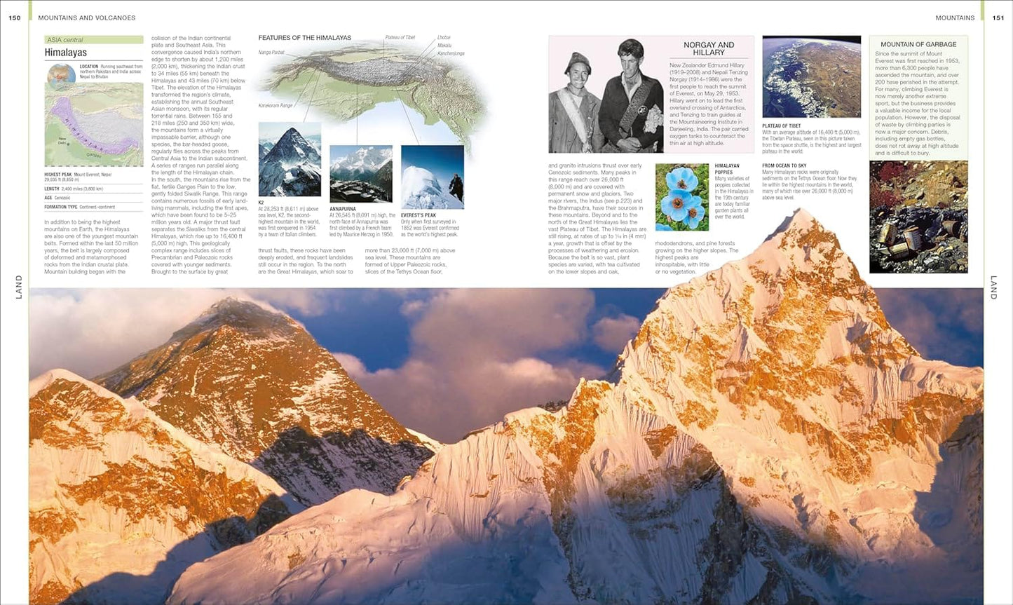 Smithsonian EARTH The Definitive Visual Guide New Edition (Paper Cover)