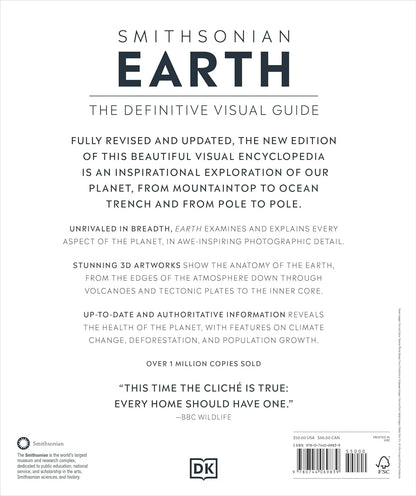 Smithsonian EARTH The Definitive Visual Guide New Edition (Paper Cover)