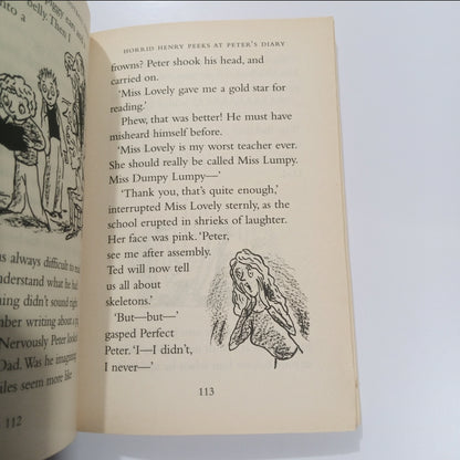 A Hat Trick of Horrid Henry 3 Books in 1 (Preloved)