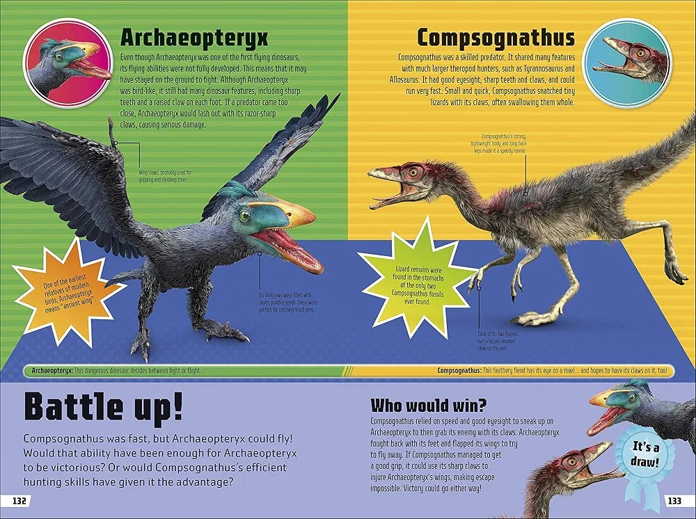 Dinosaur Ultimate Handbook: The Need-to-Know Facts and Stats on More Than 200 Dinosaurs and Prehistoric Creatures (Papercover)
