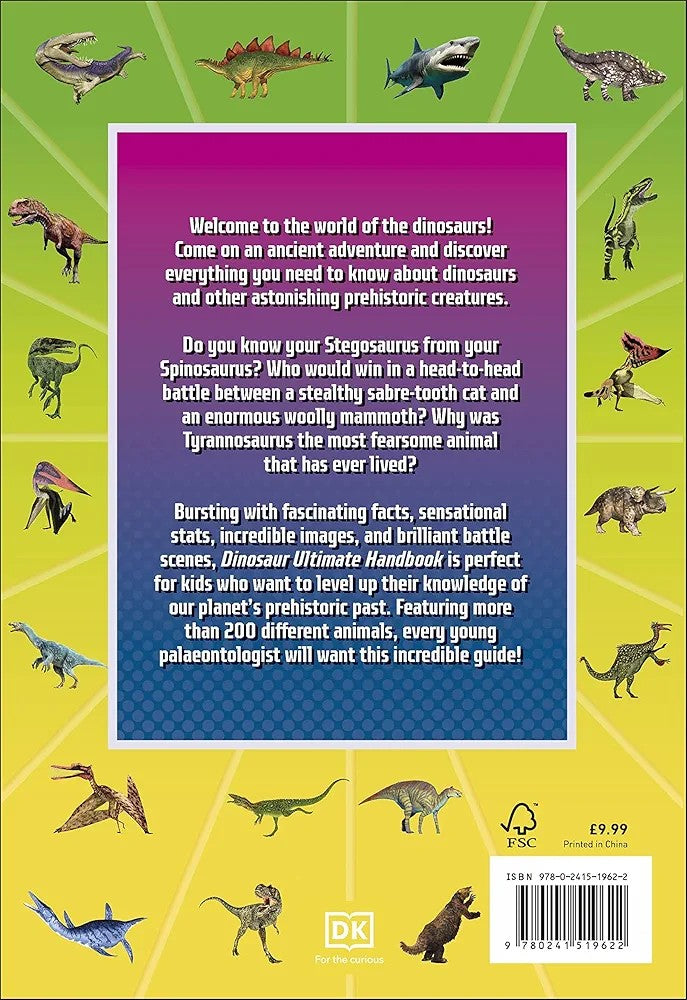 Dinosaur Ultimate Handbook: The Need-to-Know Facts and Stats on More Than 200 Dinosaurs and Prehistoric Creatures (Papercover)