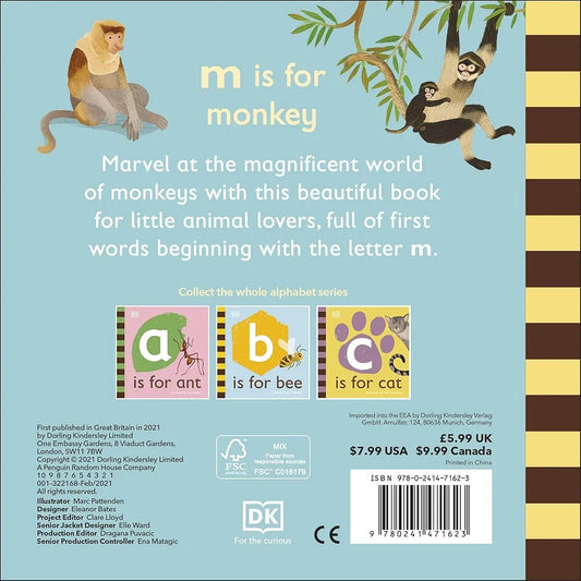 M is for Monkey